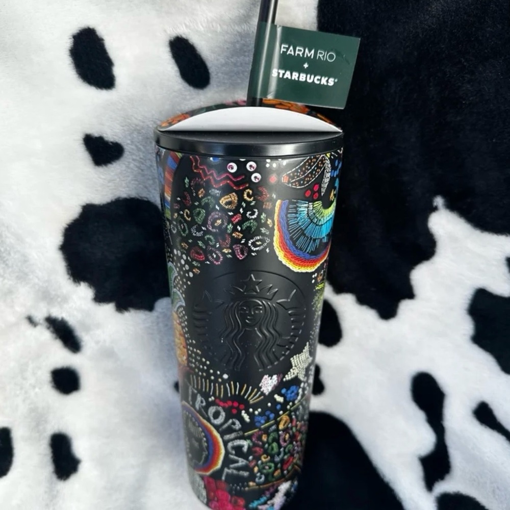 Starbucks Black Multicolor Tumbler